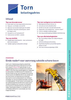 Torn Nieuwsbrief Oktober 2025