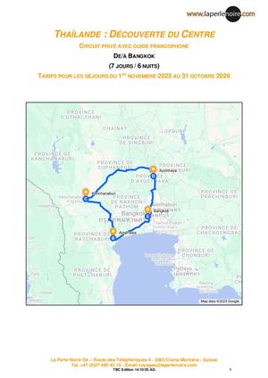 Thaïlande - Découverte Du Centre