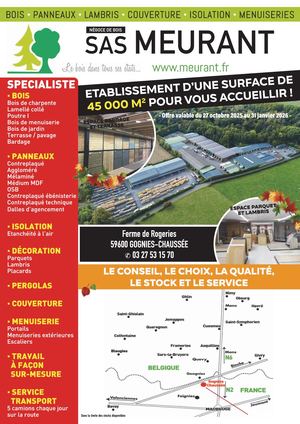 Catalogue Automne Meurant 2025