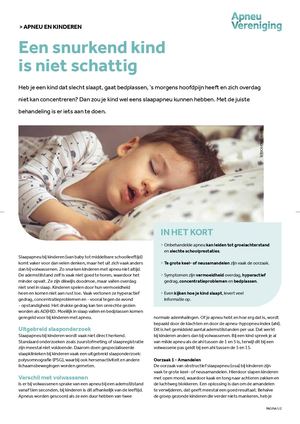 20251020 Infoblad apneu bij  Kinderen