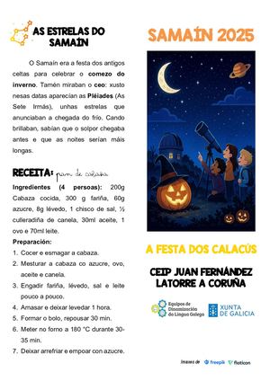 Díptico Samaín 25