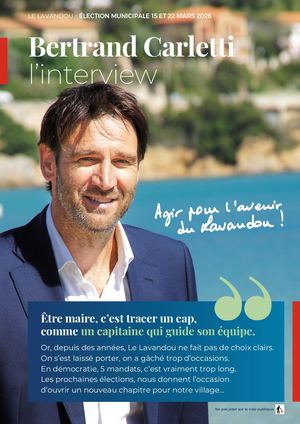 Bertrand Carletti, l'interview