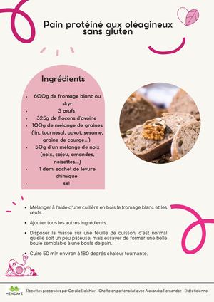 Recettes "Octobre Rose" 2025