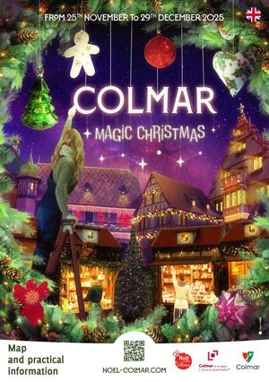 MAP - Colmar christmas Markets 2025