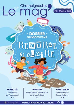 Champigneulles Le Mag #21 - Octobre 2025