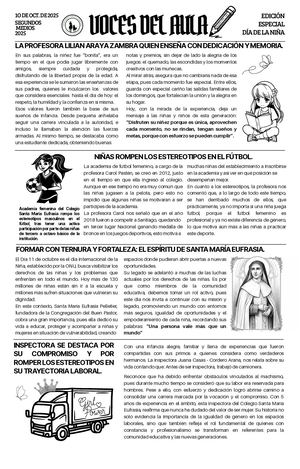 Boletín Día De La Niña