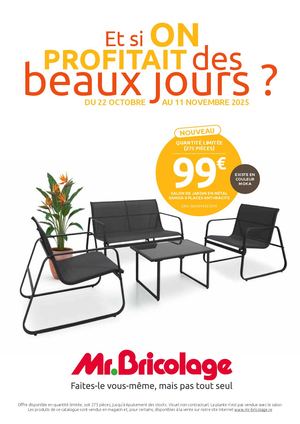 Mr Bricolage Jardin octobre 2025