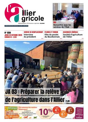 N°1554 L'ALLIER AGRICOLE
