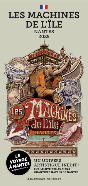 Dépliant touristique Machines de l'île