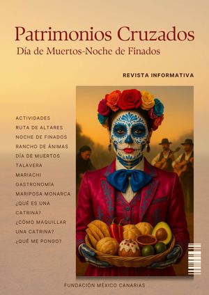 Revista informativa "Patrimonios Cruzados" Día de Muertos-Noche de Finados 2025