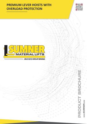 SML Premium Lever Hoists With Overload Protection Aug25