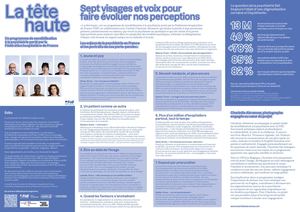 La tête haute - dépliant A4