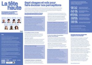 La tête haute - dépliant A3