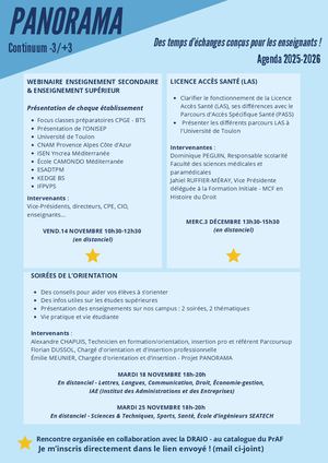 Com° 3+3 + Soirées De L'orientation 3