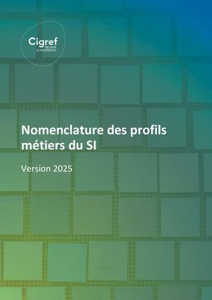 Nomenclature des profils métiers SI - Version 2025