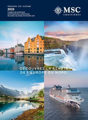 Brochure MSC Europe Du Nord 2025