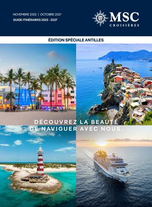 Brochure MSC 2025/2026/2027 Antilles