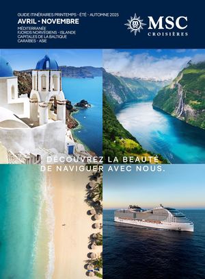 Brochure MSC Itinéraires Printemps Été Automne 2025