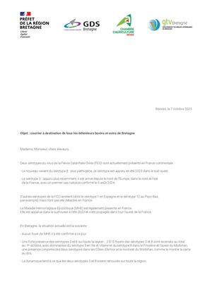 Courrier Fco Multipartenaires Bd