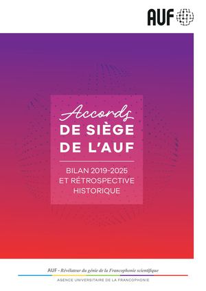 Accords de Siège AUF 2019-2025