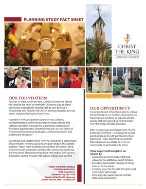 Christ the King Church and School Fact Sheet