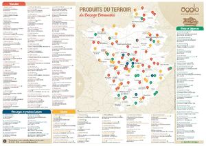 Carte des producteurs du terroir