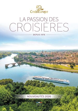 Brochure CroisiEurope Nouveautés 2026