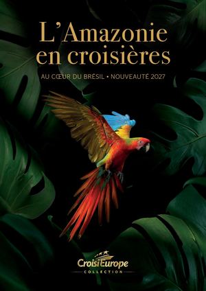 Brochure CroisiEurope Amazonie/Bresil 2027