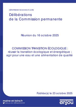 20251016 CP Transition écologique