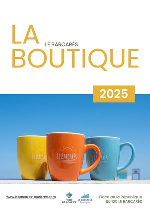 Catalogue De La Boutique