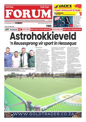 Suid Kaap Forum 24 October 2025