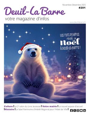 Deuil-La Barre #201 / Votre magazine d'infos /Novembre-Décembre 2025