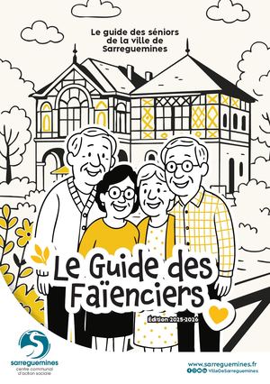 Le guide des séniors de la ville de Sarreguemines 2025-2026