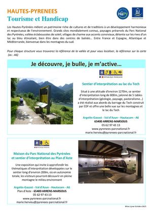 Brochure Tourisme Et Handicap 65 Maj Octobre 2025
