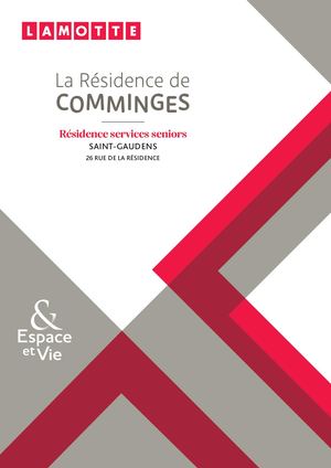 La Résidence de Comminges à Saint-Gaudens (31) - Résidence services seniors - Lamotte