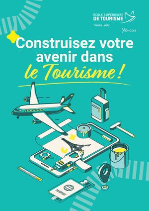 Brochure de l'École Supérieure de Tourisme Troyes-Metz
