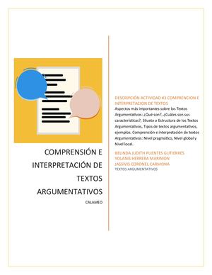 Aspectos Más Importantes Sobre Los Textos Argumentativos