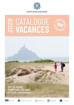 Catalogue Vacances 2025 - 2026