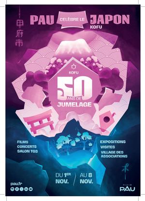 Pau célèbre le Japon : Kofu 50 ans de jumelage