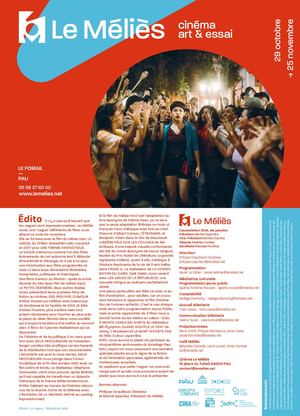 Cinéma Le Méliès - Pau - Programme de novembre 2025