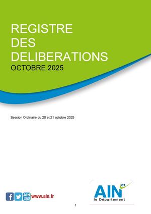 Registre Des Délibérations Ad 10 2025
