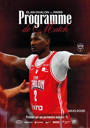 Elan Chalon vs Paris Basketball - J5