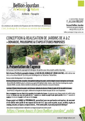 Bbj Art Design & Nature Présentation Démarche Philosophie Etapes