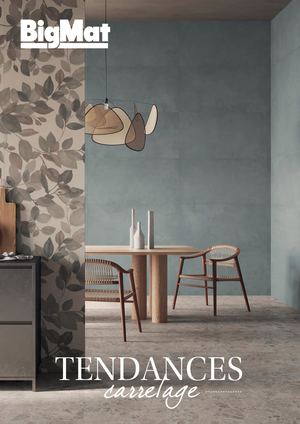 TENDANCE CARRELAGE BIGMAT