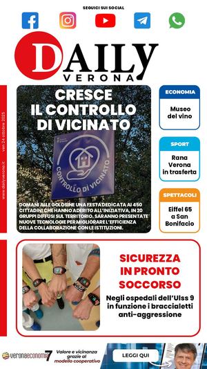 Daily Verona 24 Ottobre 2025