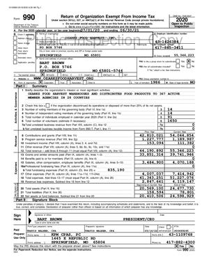 Ofh Form 990 Fy21