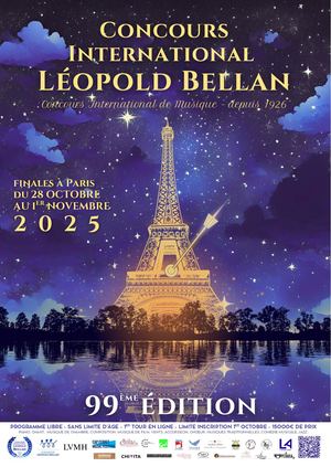 Concours International Léopold Bellan 2025 - 99ans