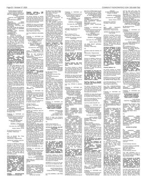 Dade Legals 10 27 25