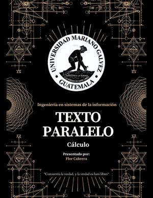 Texto Paralelo Calculo II