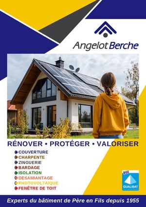 Angelot Berche : La Maîtrise du Bâtiment, de Père en Fils depuis 1955. (Brochure Officielle)